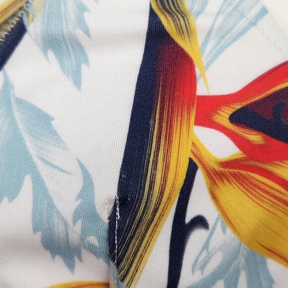 Lively Swim Padded Bralette Bikini Swimsuit Top Tropical Floral Print sz S - Picture 8 of 9